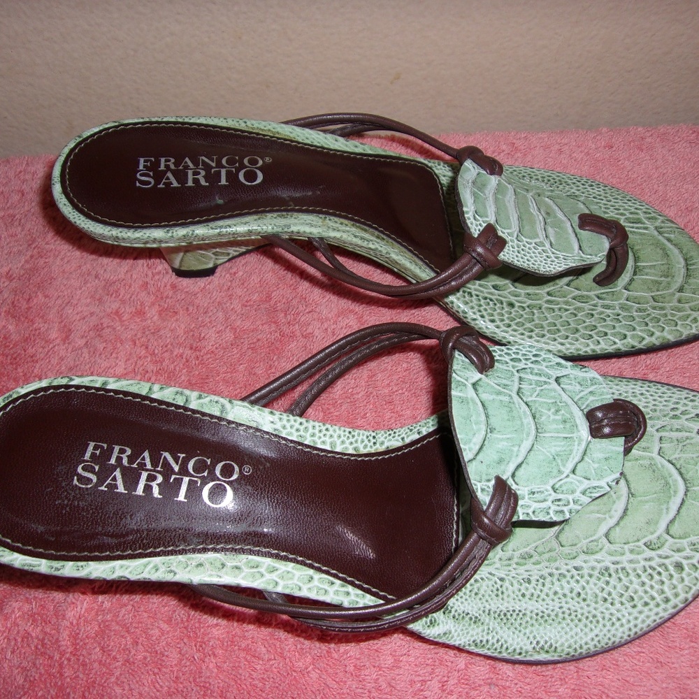 Franco Sarto Wedge Sandals - Size 7